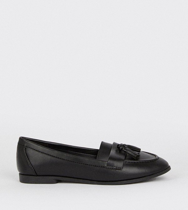 Wide Fit Lennie Tassel Loafers