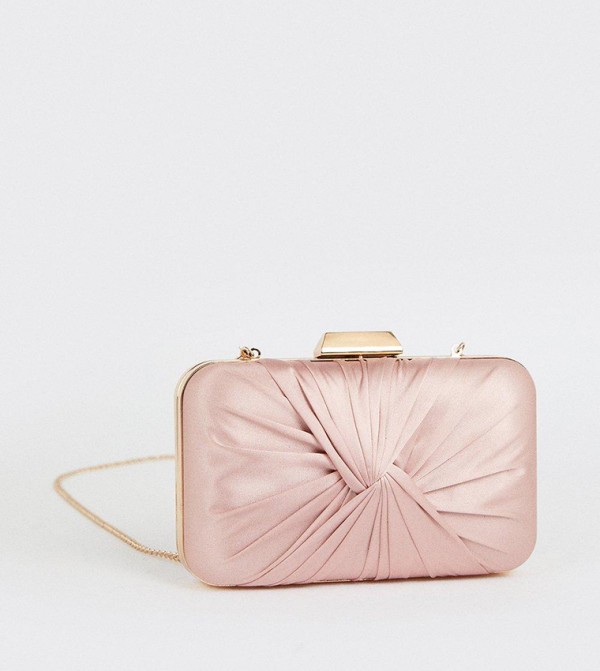 Buy Dorothy Perkins Beauty Satin Clutch Bag In Pink 6thStreet Kuwait