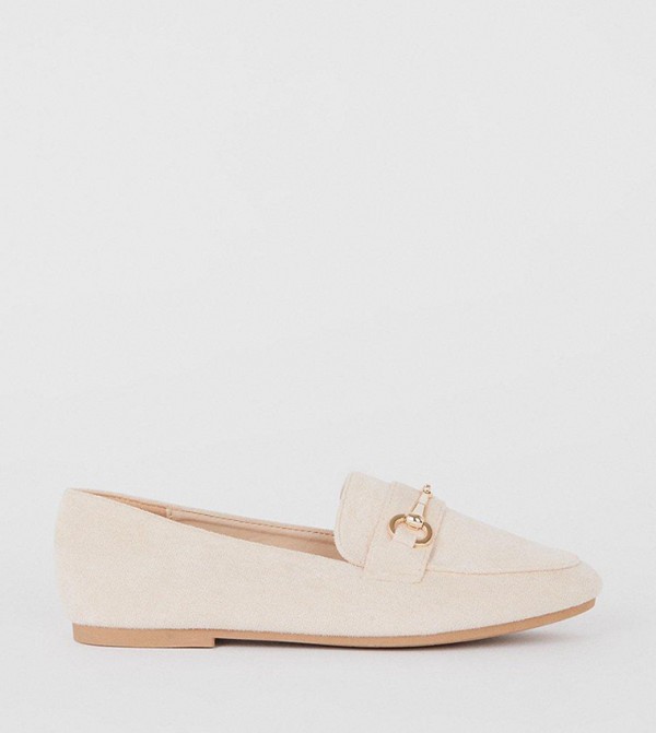 Buy Dorothy Perkins Lily Round Toe Trim Loafers In Pink