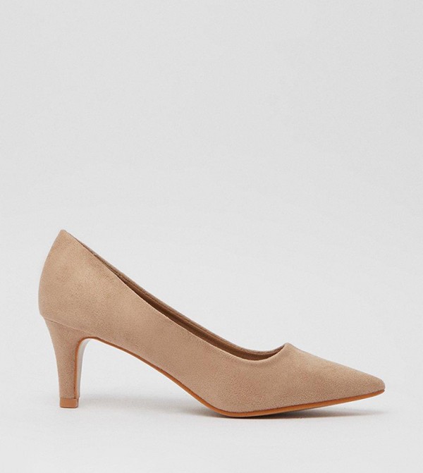 Buy Dorothy Perkins Outlet Dove Kitten Heel Pumps In Brown 6thStreet Kuwait