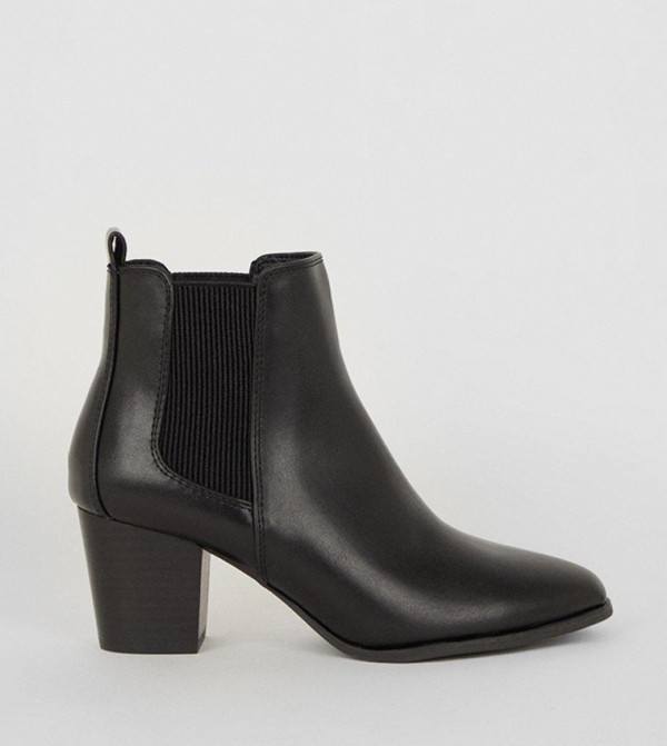 Dune patsie boots black top