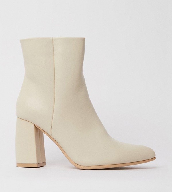 Buy Principles Principles: Odessa Pointed Block Heel Ankle Boots In ...