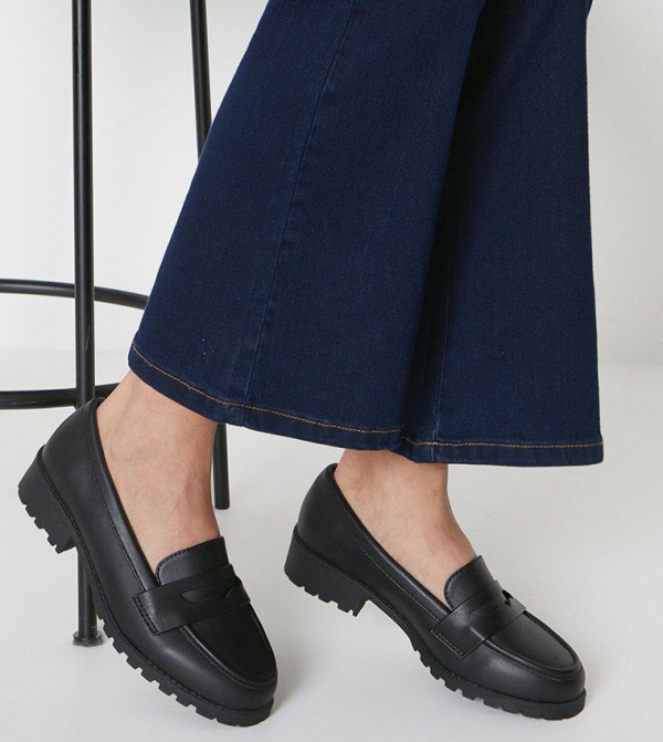 Wide Fit Leoni Chunky Loafers