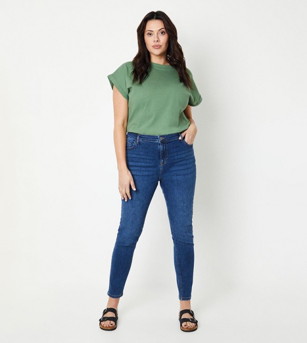 Curve Comfort Stretch Skinny Fit Jeans
