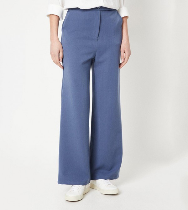 Double Button Detail Trousers