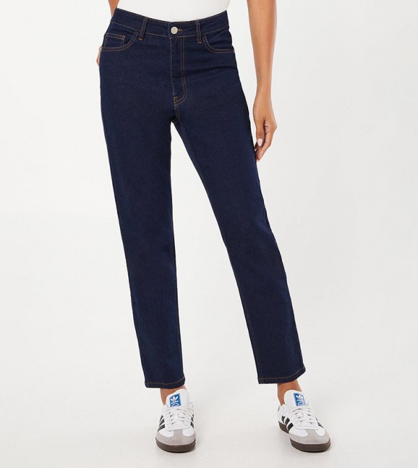 Comfort Stretch Slim Mom Jeans