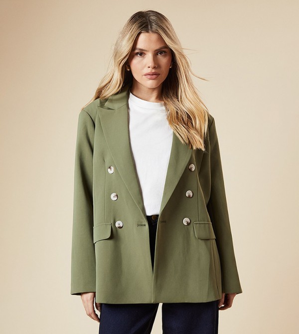 Double Breasted Oversized Blazer