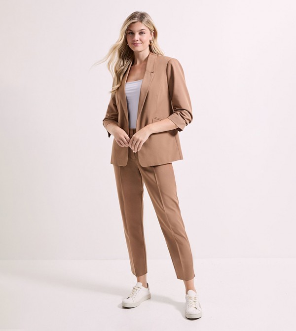 بليزر سادة بكم مكشكش 