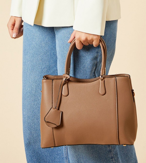 Rachel Faux Leather Tote Bag 