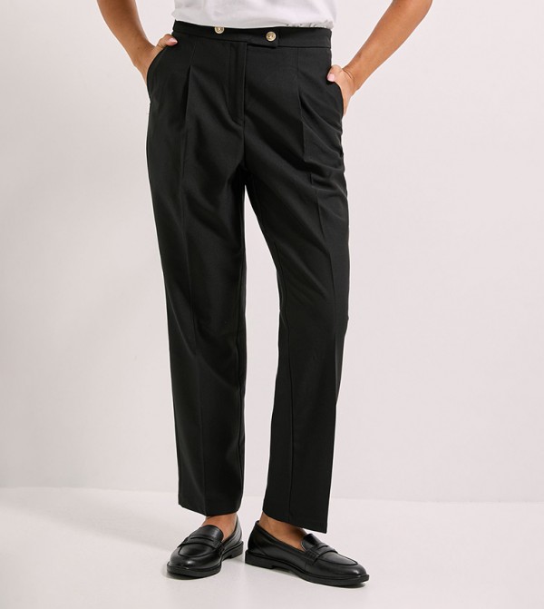 Military Ankle Grazer Trousers