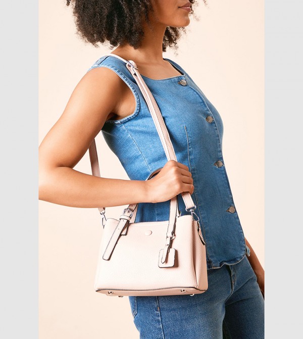 Lyon Faux Leather Crossbody Bag
