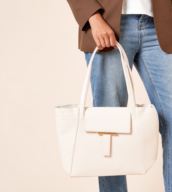 Freya Gold Hardware Tote Bag