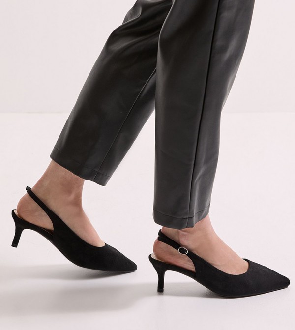 Dova Slingback Kitten Heel Pumps
