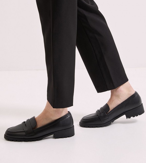 Leoni Chunky Penny Loafers