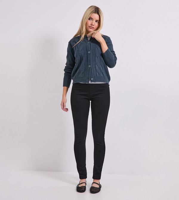 Washed Skinny Fit Jeggings