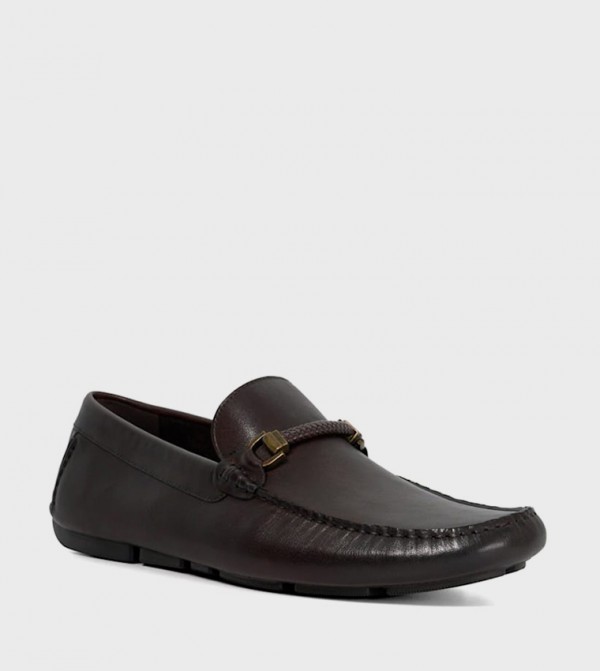 BRAYAN Metal Accent Loafers