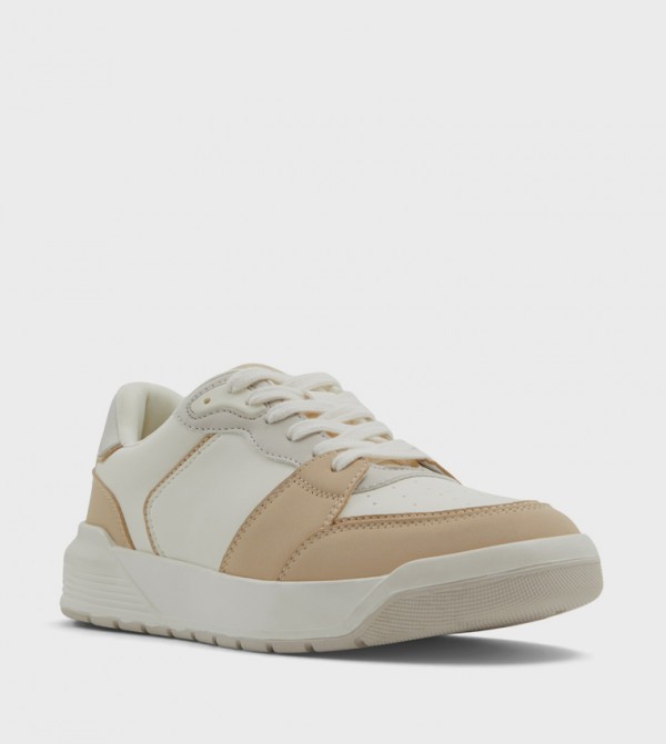 BREEZEY Color Block Lace Up Sneakers