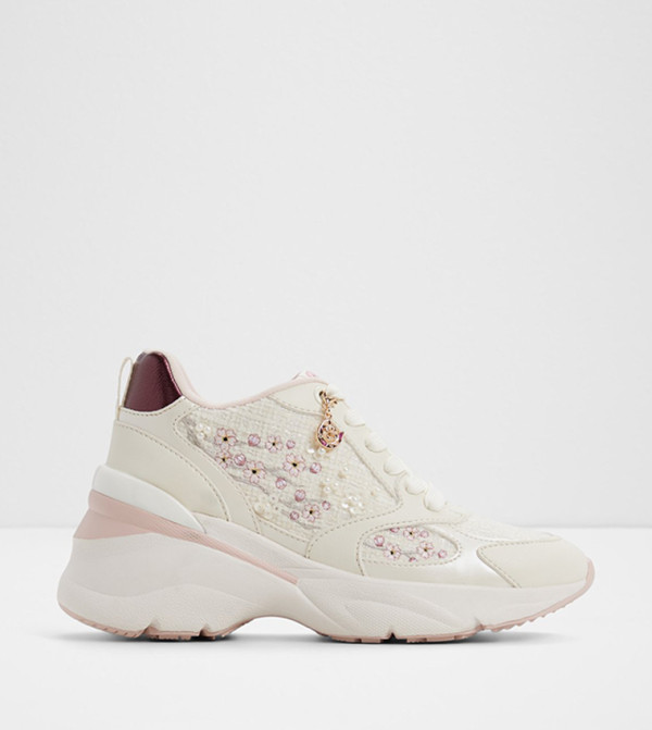 BREJOSIE Embroidered Mid Top Sneakers