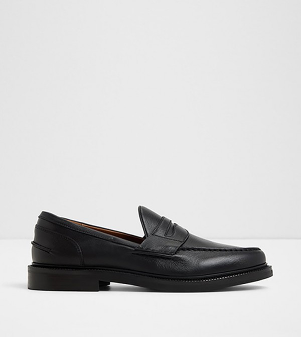 BUCKLEY Textured Formal Slip-On Shoes