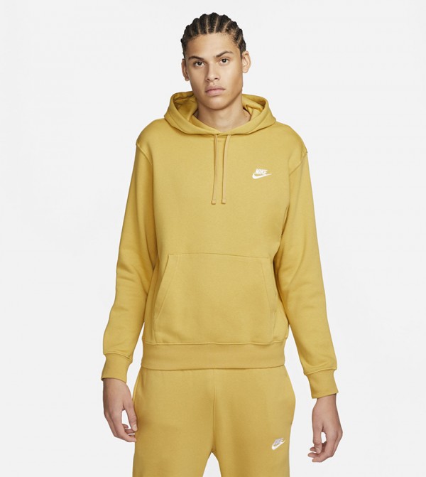 Nike yellow store sweatshirt