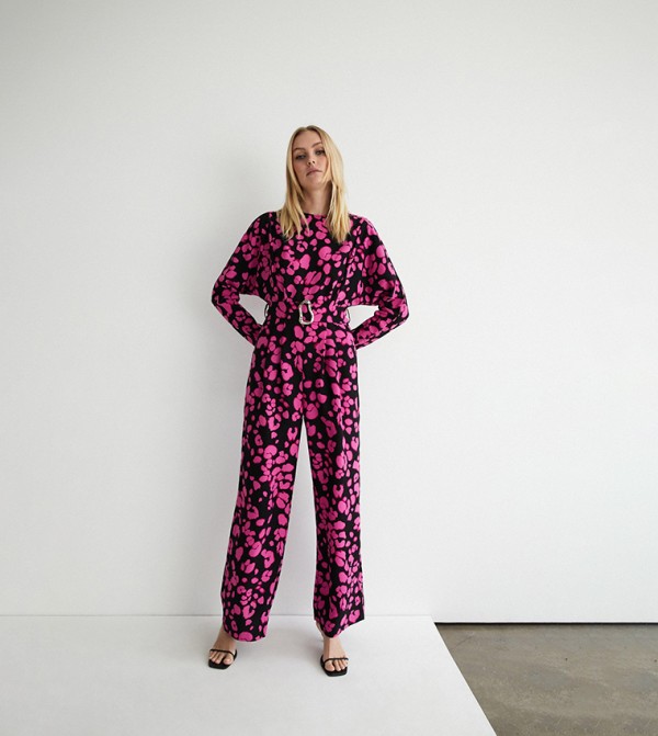 Warehouse polka 2024 dot jumpsuit