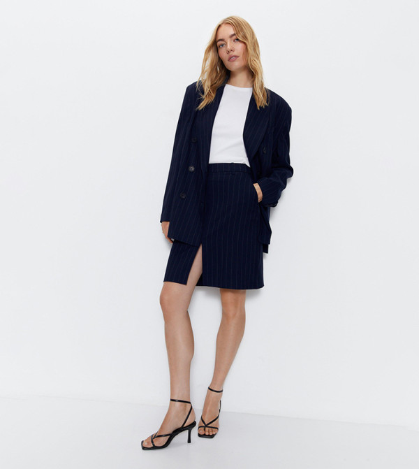 Pencil Skirt Navy