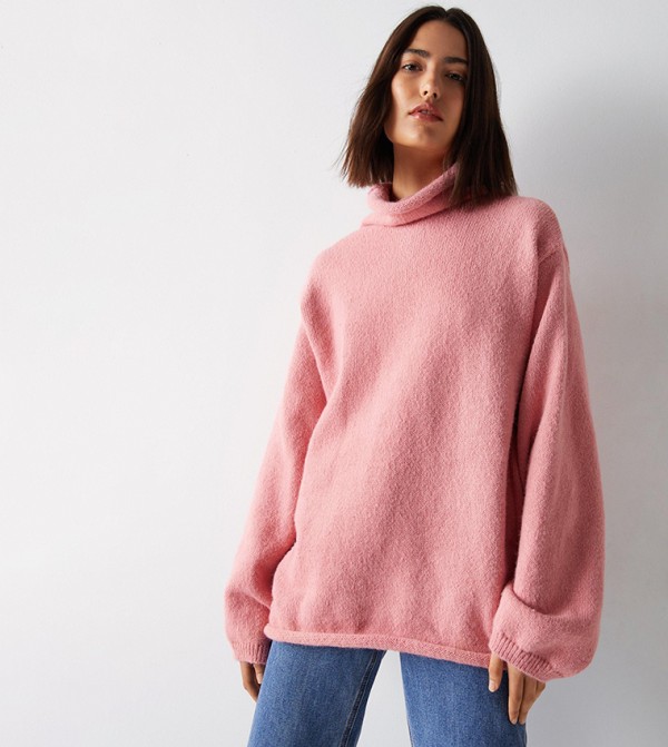 Oversized 2024 turtleneck jumper