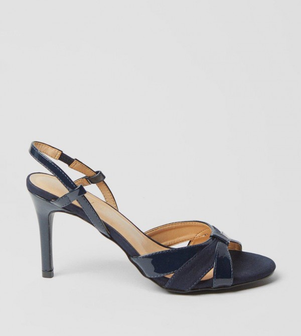 Celeste Cut Out Detail Slingback Heel Sandals