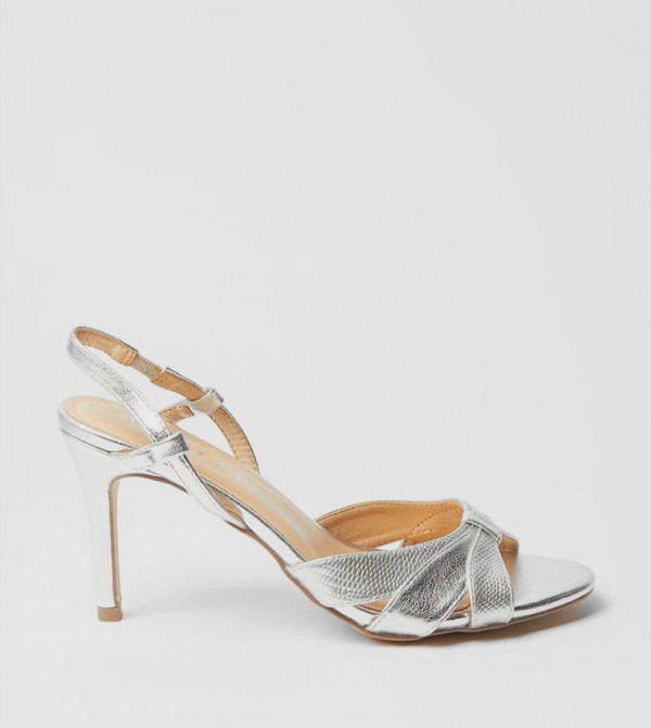 Celeste Cut Out Detail Slingback Heel Sandals