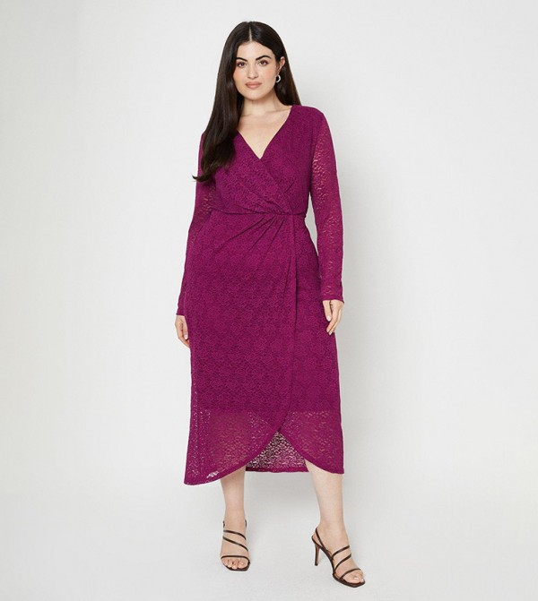 Wallis purple cheap dress