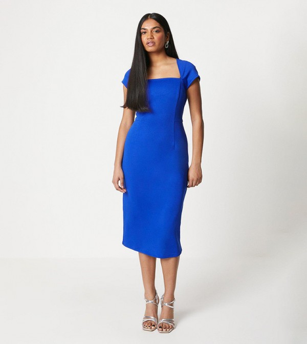 Cobalt sales sheath dress