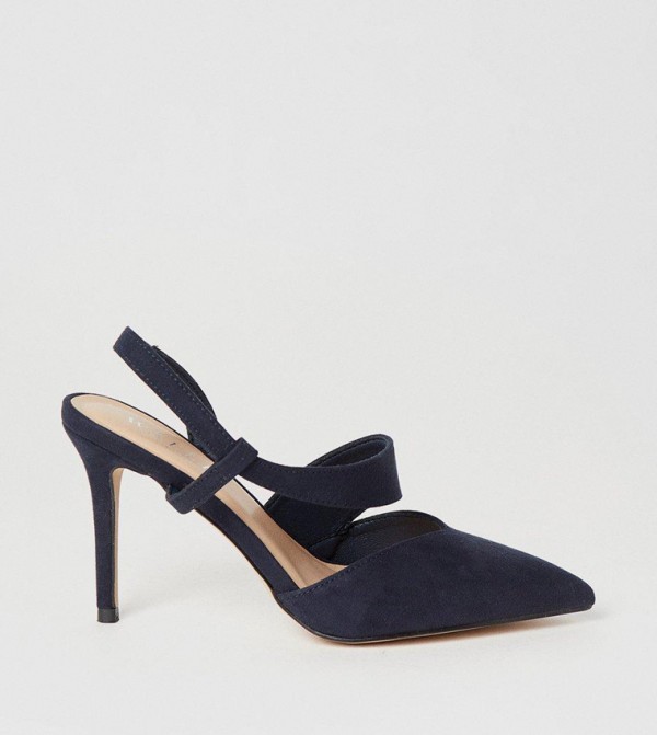 Evie Asymmetric Pointed Stiletto Heel Pumps