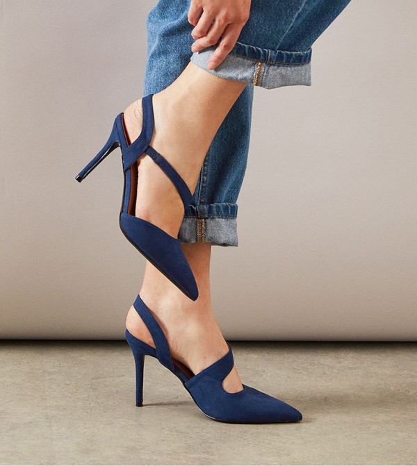 Everly Asymmetric Pointed Toe Pumps