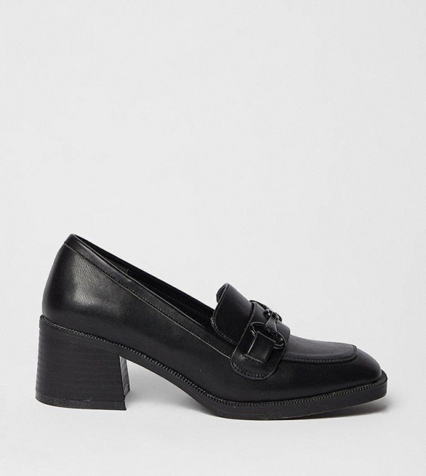 Lolita High Block Heel Penny Loafers