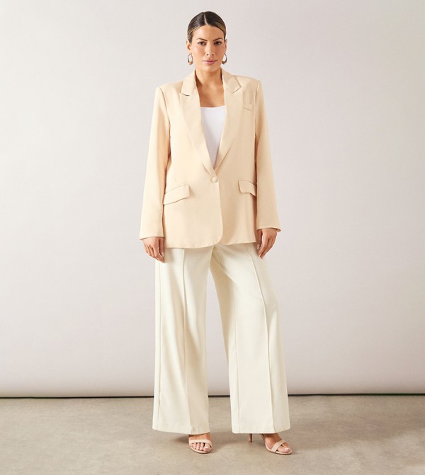 Single Breasted Pocket Detail Blazer