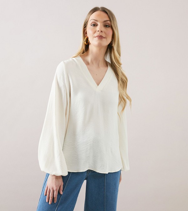 Overhead V-Neck Top