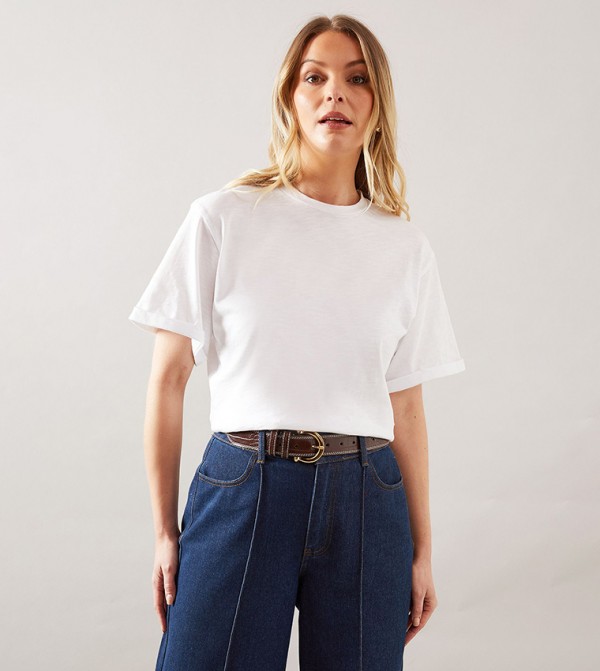 Solid Short Sleeves T-Shirt