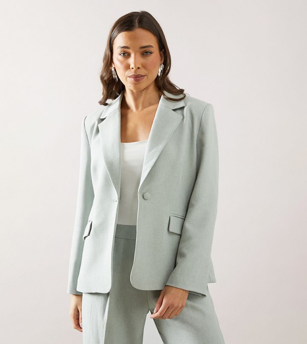 Petite Crossed Back Detail Jacket