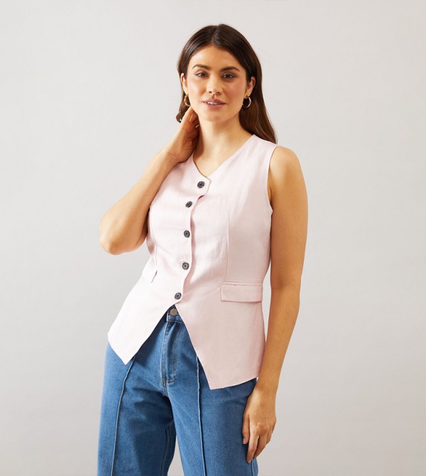 Button Through Waistcoat
