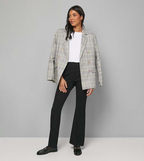 Smart Bootcut Leg Trousers