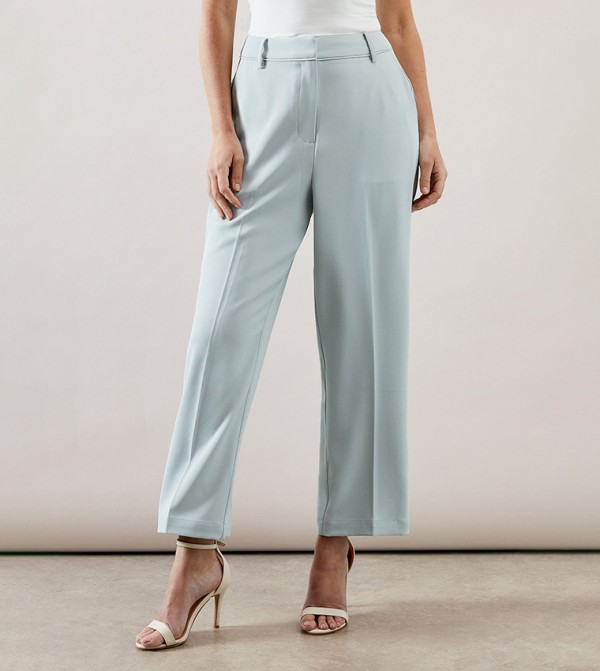 Petite Tapered Fit Trousers