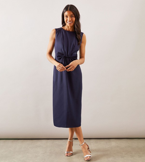 Bow Waist Detail Dress