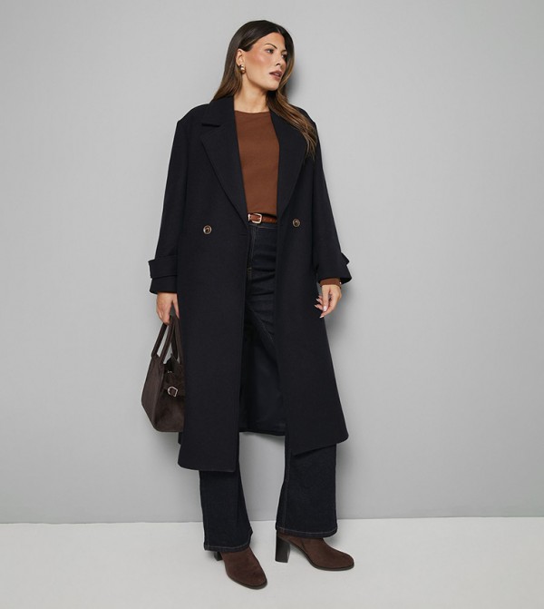 Double Breasted Car Coat