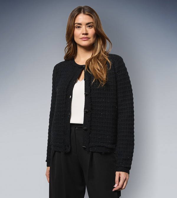 جاكيت أوتومان بخيوط لامعة 