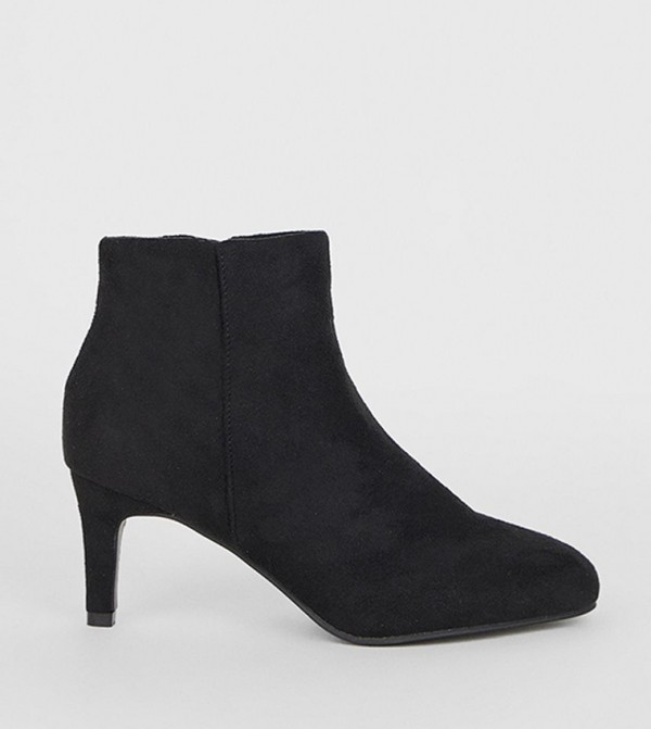 Andi Almond Toe Heeled Ankle Boots