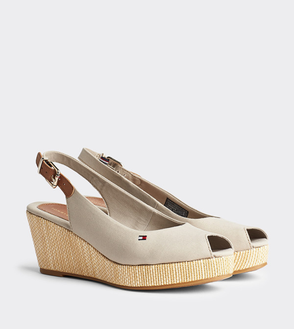 tommy hilfiger slingback wedges