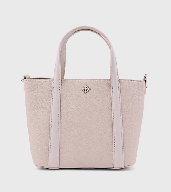 Metal Accent Shoulder Bag