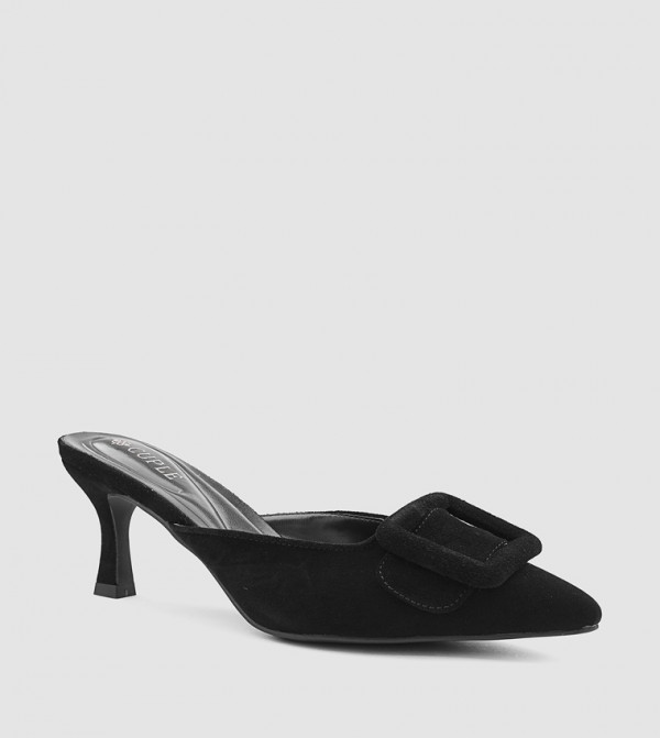 Solid Pointed Toe Heel Pumps