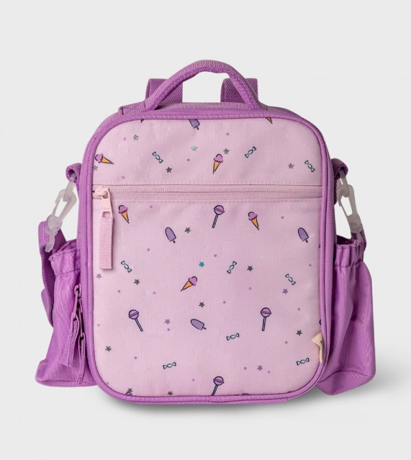 Printed Insulated Lunch Backpack