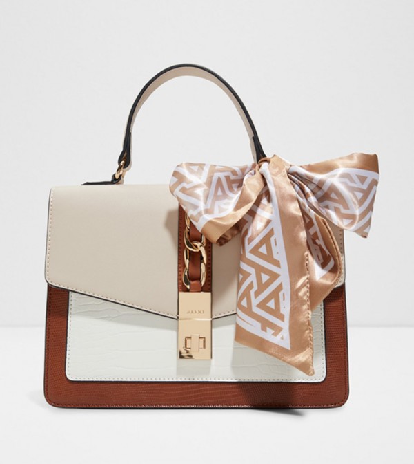 CAILLA Color Block Top Handle Bag